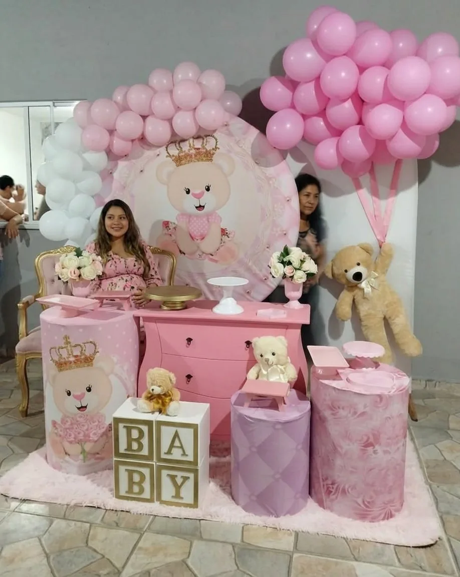 Decoración de osita reina «Estrella»