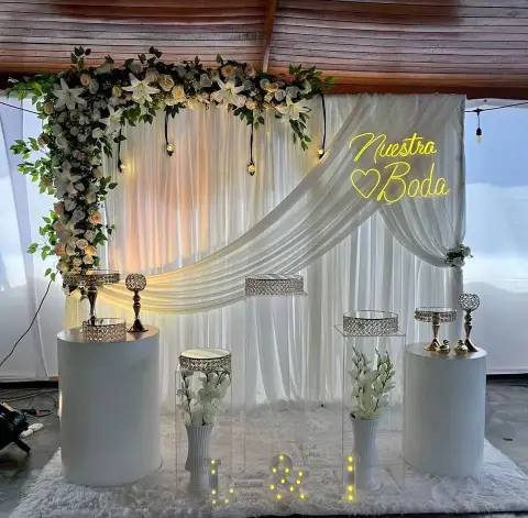Decoración de boda, matrimonio y 15 años en Nuevo Chimbote