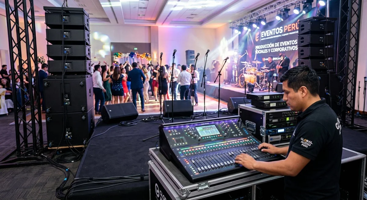 Alquiler de Equipo de Sonido Profesional