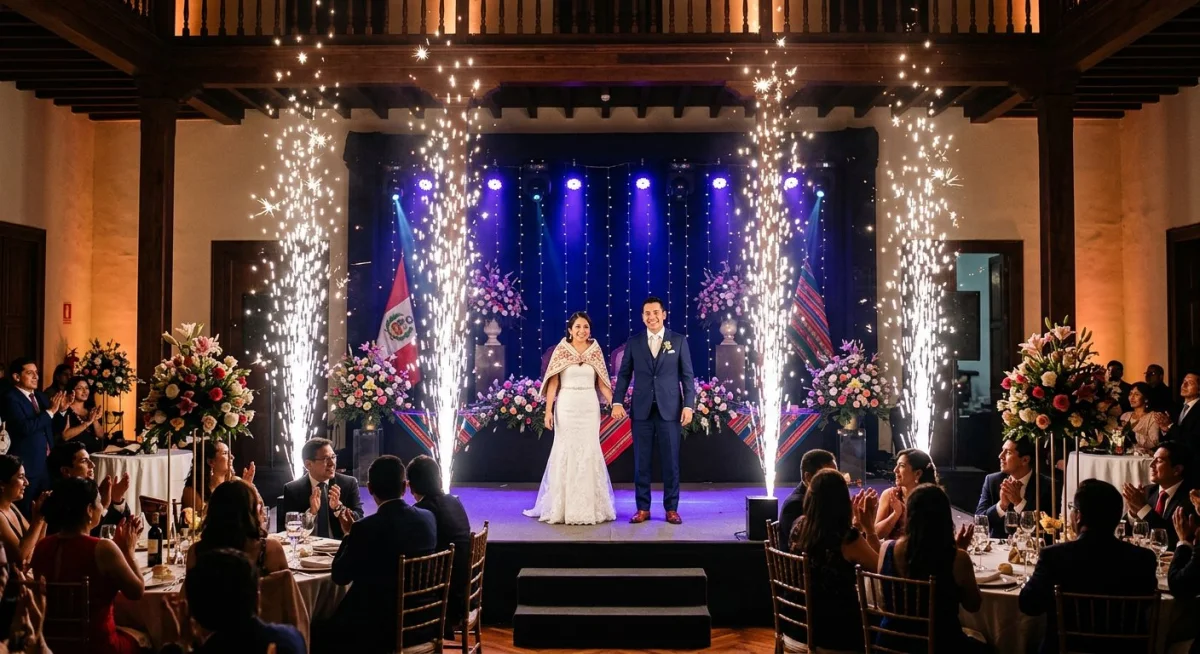 ✨ Pirotecnia Fría y Chispas para Eventos