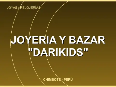 joyeria y bazar "DARIKIDS"