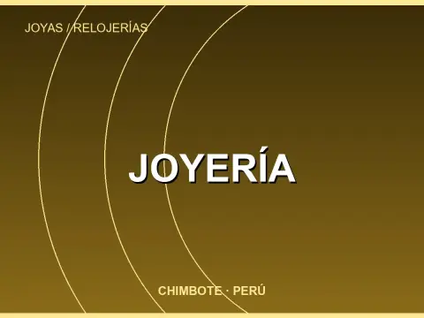 Joyería