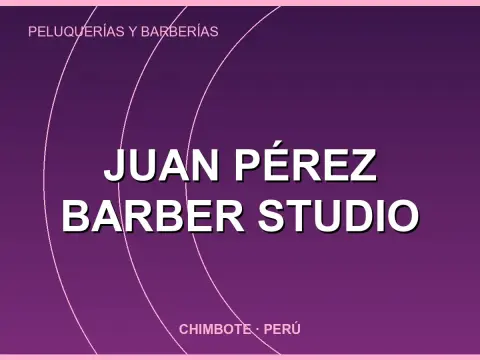 Juan Pérez Barber Studio