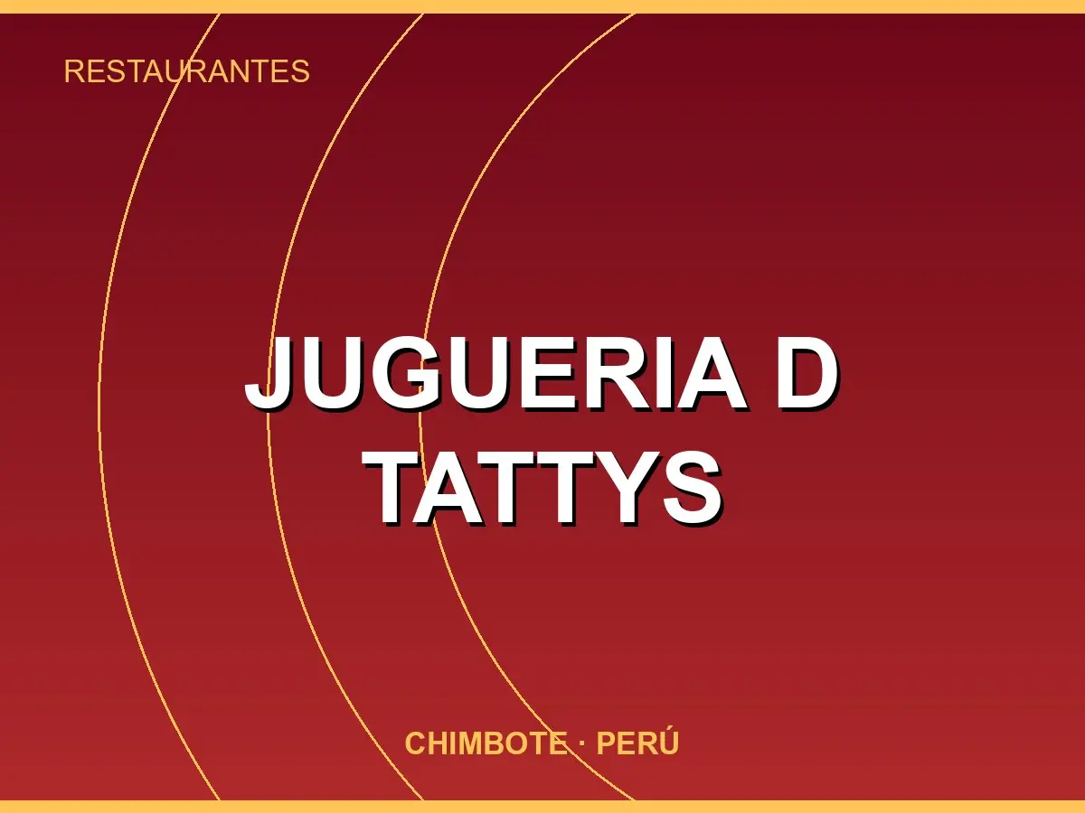 Abrir tarjeta de JUGUERIA D TATTYS