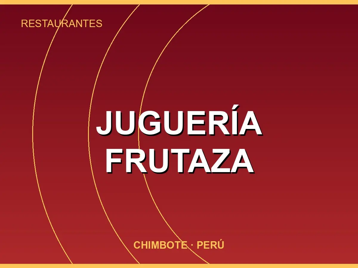 Abrir tarjeta de Juguería Frutaza