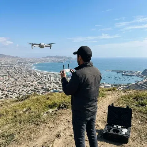 Fotografía aérea con dron
