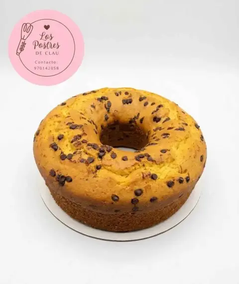 Keke de Vainilla con Chocochips
