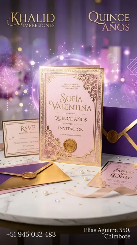 Invitaciones de Quince Años