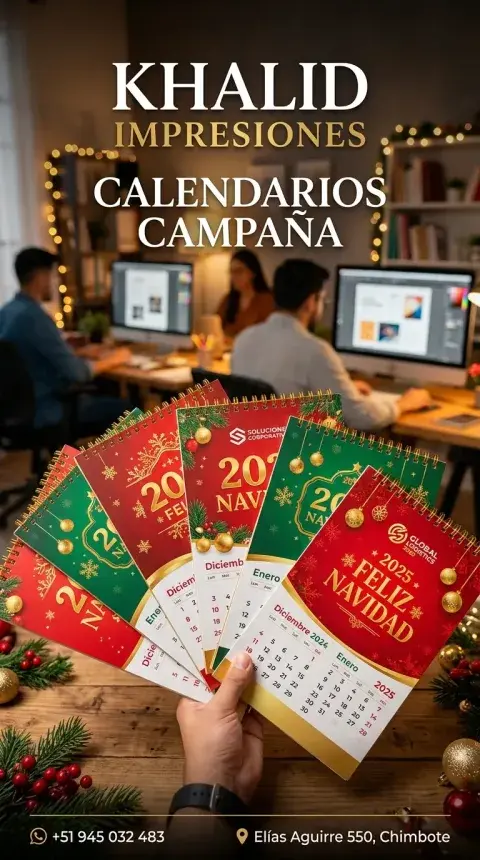 Calendarios de Campaña y Navidad para Empresas