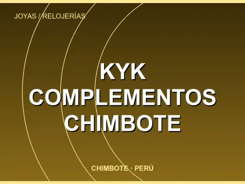 KYK COMPLEMENTOS CHIMBOTE