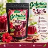 Gelatina sin sabor Flor de Jamaica 200 g
