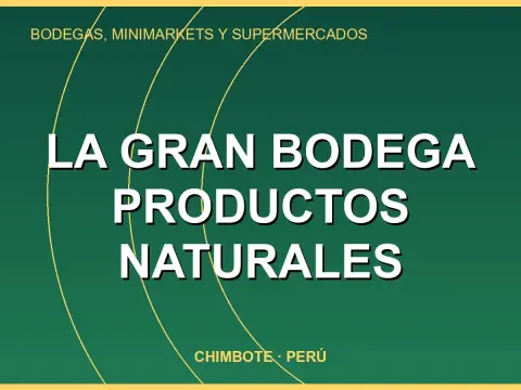 La Gran Bodega Productos Naturales