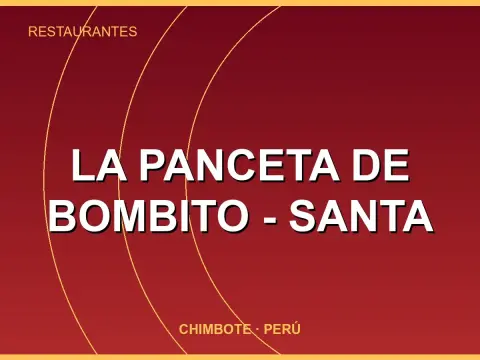 La Panceta de bombito - santa