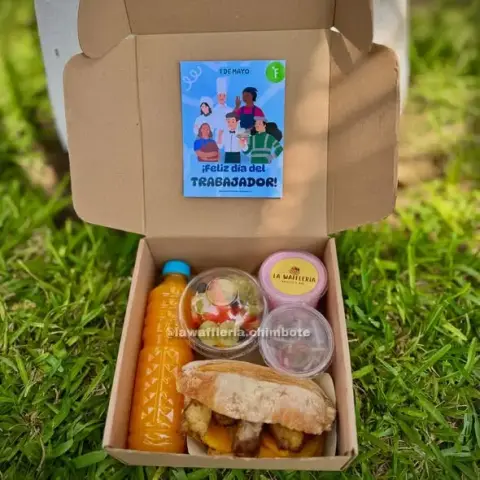 La Waffleria Chimbote en La Campiña: waffles, desayunos sorpresa y boxes personalizados para cumpleaños, Día de la Madre, Día del Padre y Flores Amarillas, con catering, delivery y recojo en Chimbote y Nuevo Chimbote. Pedidos al 906 399 818