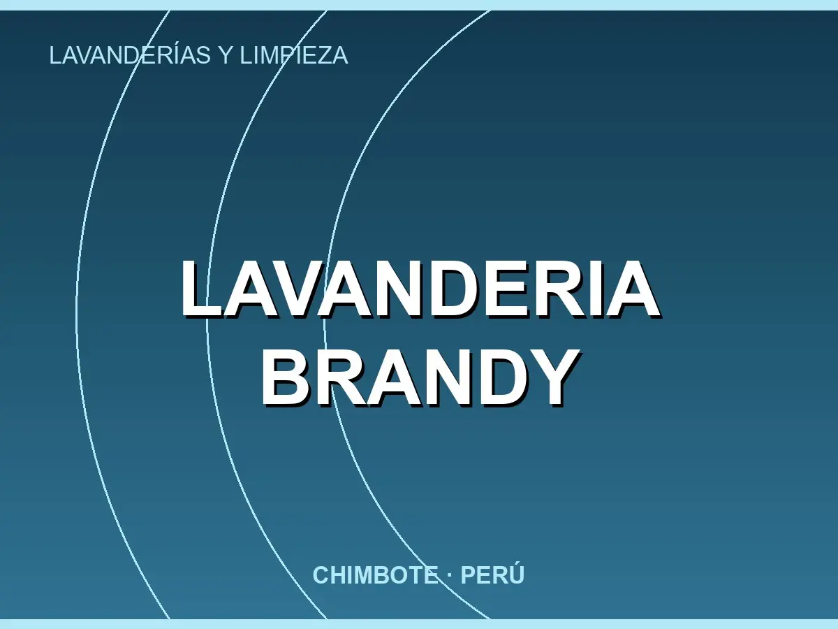 Abrir tarjeta de Lavanderia BRANDY