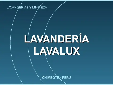 Lavandería LAVALUX