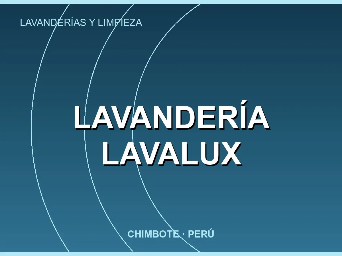 Abrir tarjeta de Lavandería LAVALUX