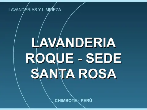 LAVANDERIA ROQUE - SEDE SANTA ROSA