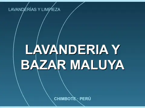 Lavanderia y Bazar Maluya