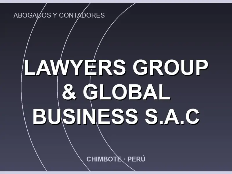 LAWYERS GROUP & GLOBAL BUSINESS S.A.C