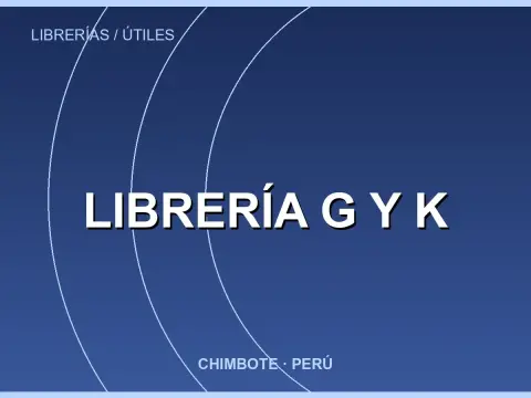 Librería G y K