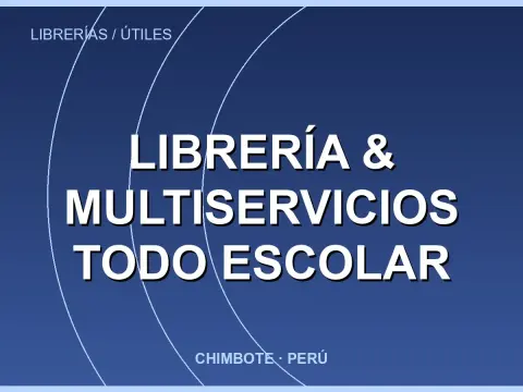 Librería & Multiservicios Todo Escolar