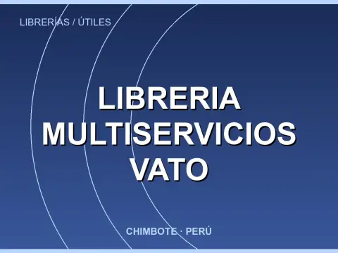 Libreria Multiservicios Vato