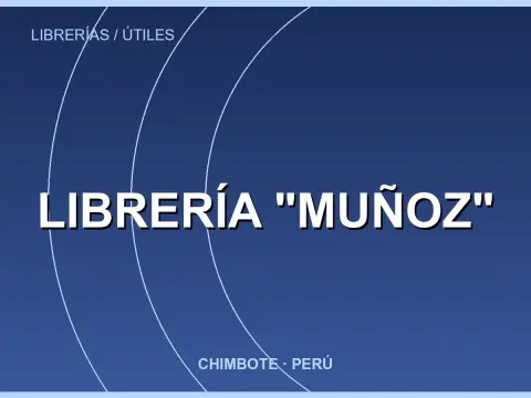 Librería "Muñoz"