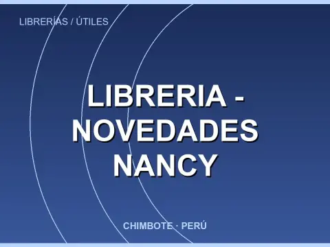 Libreria - Novedades Nancy