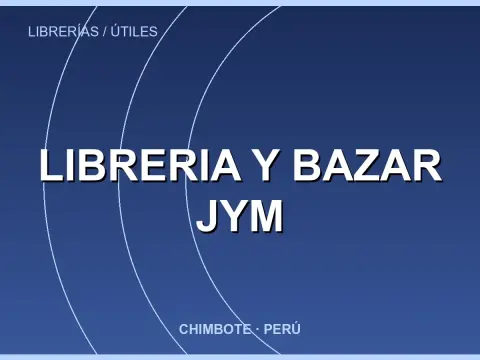 LIBRERIA Y BAZAR JYM