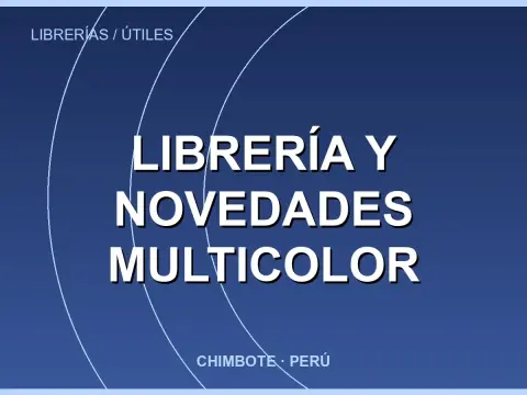 Librería y Novedades MULTICOLOR