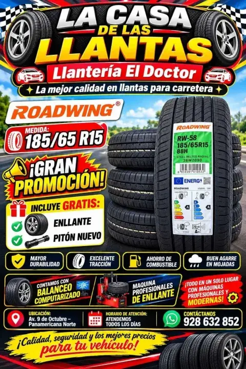 Llanta Roadwing RW-58 185/65 R15 88H
