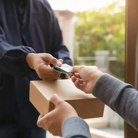Entrega con pago contra entrega incluido