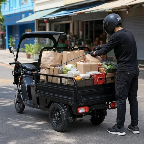 Recojo de varias tiendas en un solo viaje