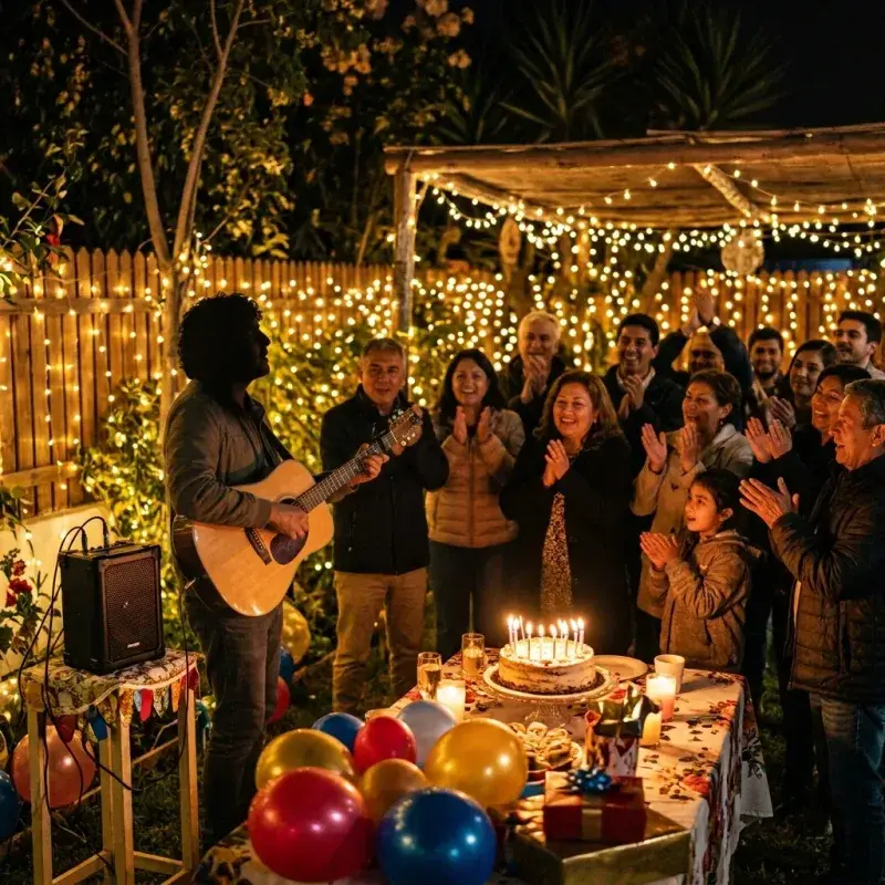 Amenización de cumpleaños y aniversarios
