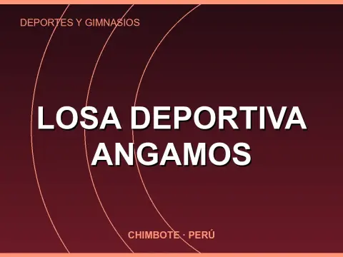 Losa deportiva Angamos