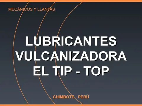 Lubricantes Vulcanizadora El Tip - Top