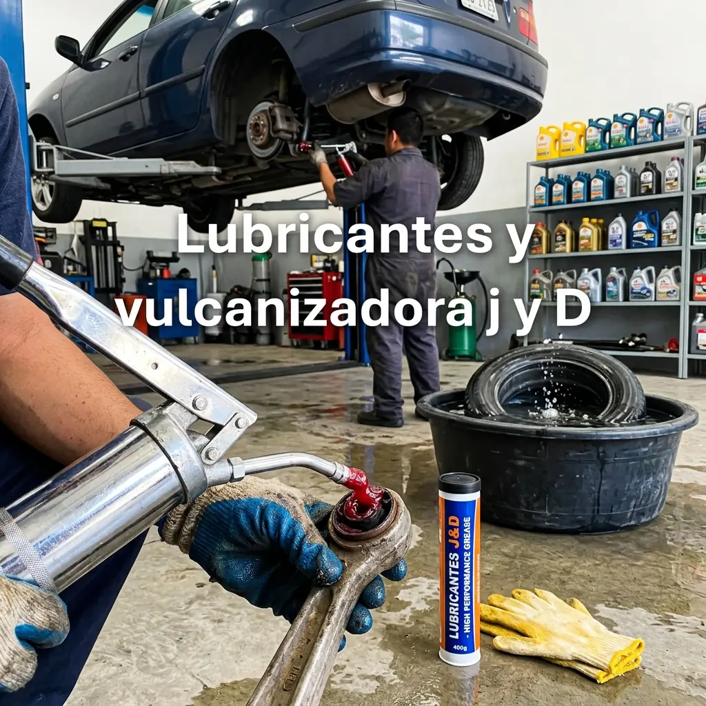 Abrir tarjeta de Lubricantes y vulcanizadora j y D