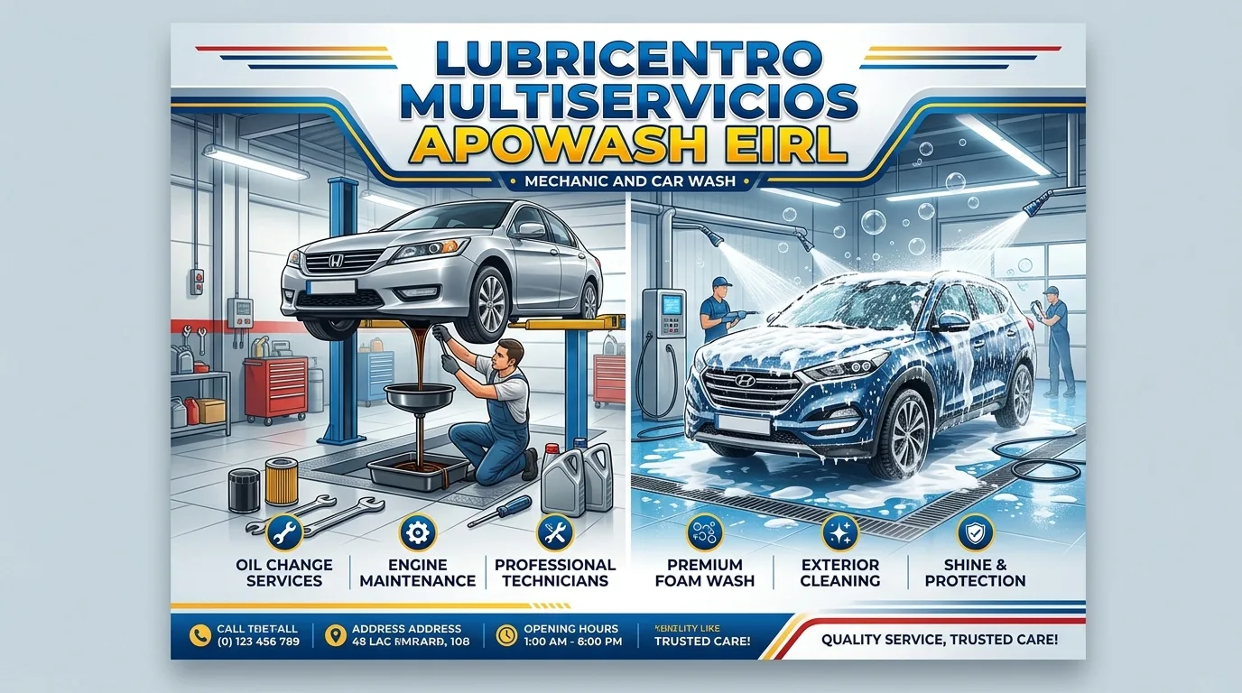 Abrir tarjeta de LUBRICENTRO MULTISERVICIOS APOWASH EIRL