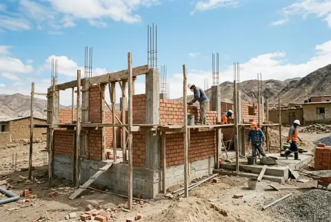 Construcción de viviendas
