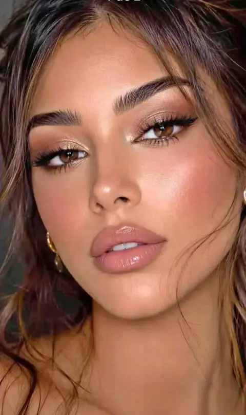 Maquillaje glow para fiesta y de noche