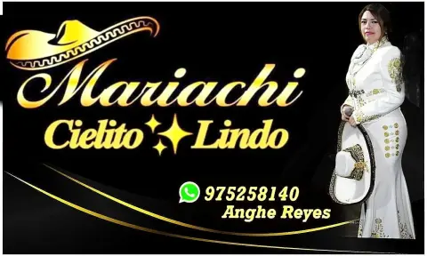 Show solista de mariachi con voz femenina