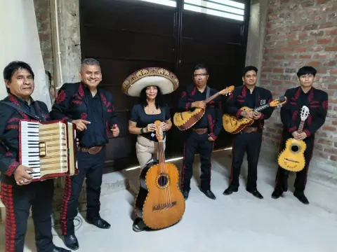 Mariachi completo de 7 integrantes — una hora de show