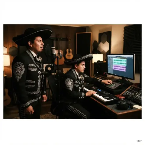 Grabación de demo musical en estudio casero profesional