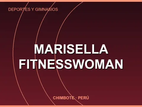Marisella fitnesswoman