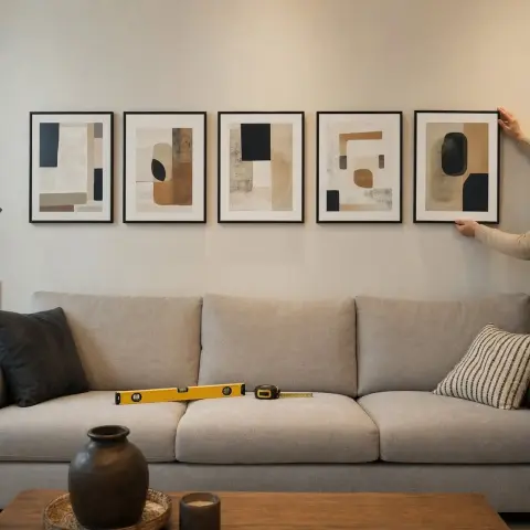 Diseño e instalación de galería mural