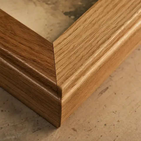 Marco de madera natural para cuadros