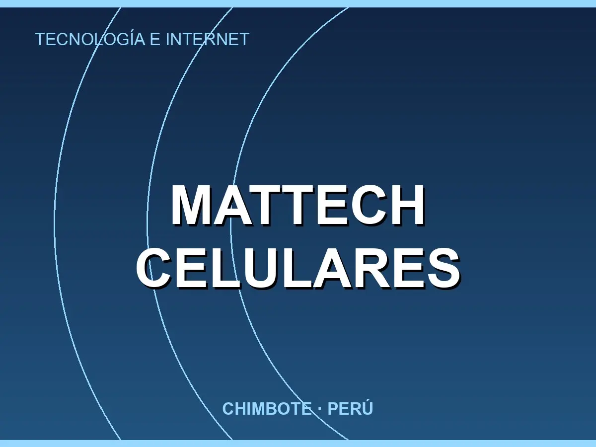 Abrir tarjeta de MatTech Celulares