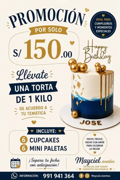 Tortas personalizadas