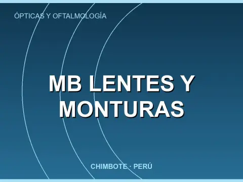 MB Lentes y Monturas